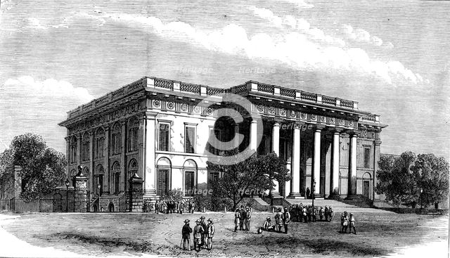 The Courthouse at Calcutta, 1871. Creator: Unknown.