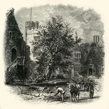The Courtyard, Penshurst c1870