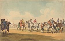 The Course, probably 1789. Creator: Thomas Rowlandson
