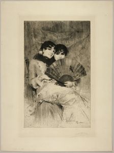 The Cousins, 1883. Creator: Anders Leonard Zorn