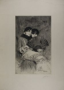 The Cousins, 1883. Creator: Anders Leonard Zorn