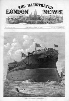 The cover of "The Illustrated London News", 17th April 1875. Creator: Josiah Robert Wells