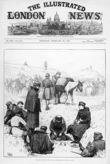 The cover of The Illustrated London News, 27th February 1875