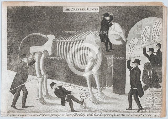 The Craft in Danger, 1817. Creator: John Kay.