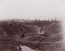 The Crater, Petersburg, 1864. Creator: Tim O'Sullivan