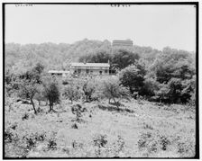 The Craven House and Point Lookout, Lookout Mountain, c1902. Creator: William H. Jackson