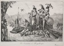The Crayfish of Longchamps, 1822. Creator: Eugène Delacroix (French, 1798-1863)