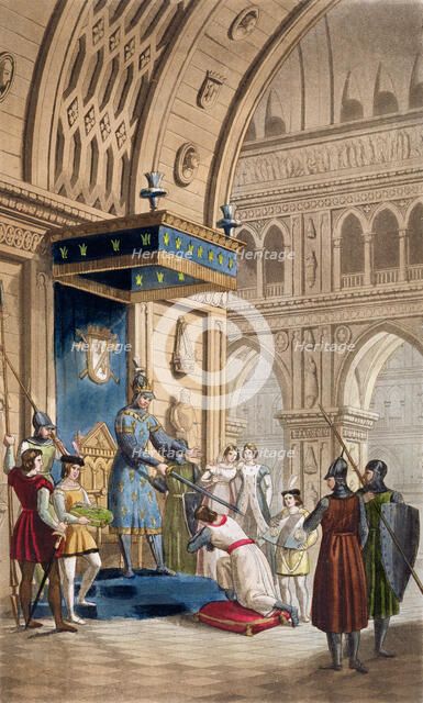 'The creating of a Knight Templar', c1820-1830. Artist: Unknown