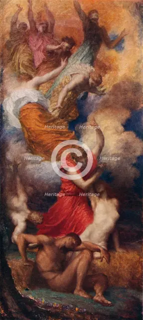 'The Creation of Eve', 1882. Artist: George Frederick Watts.