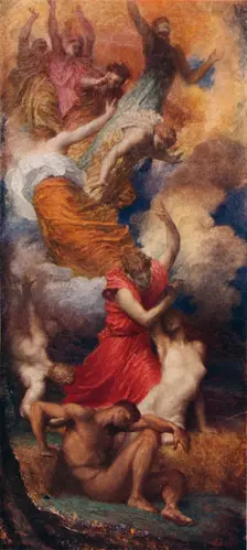 The Creation of Eve 1882. Artist: George Frederick Watts