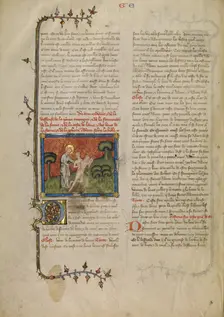 The Creation of Eve, about 1360-1370. Creator: Master of Jean de Mandeville