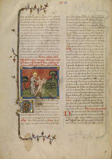 The Creation of Eve, about 1360-1370. Creator: Master of Jean de Mandeville