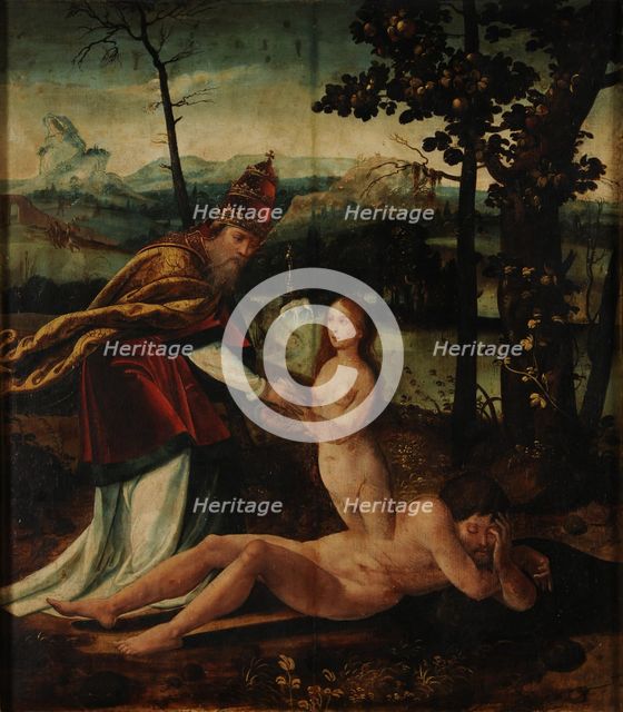 The Creation of Eve, ca 1530. Creator: Anonymous.