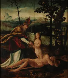 The Creation of Eve, ca 1530. Creator: Anonymous