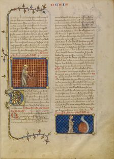 The Creation of the World: The Creation of the Heavens; Creation Scenes, about 1360-1370. Creator: Master of Jean de Mandeville