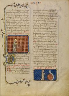 The Creation of the World: The Creation of the Heavens; Creation Scenes, about 1360-1370. Creator: Master of Jean de Mandeville