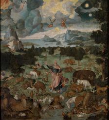 The Creation of the World and the Garden of Eden, 1560. Creator: Anon