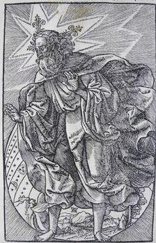 The Creation of the World, from the "Worms Bible", 1529. Creator: Woensam, Anton (of Worms) (1492/1500-1541)