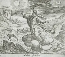 The Creation of the World, published 1606. Creators: Antonio Tempesta, Wilhelm Janson