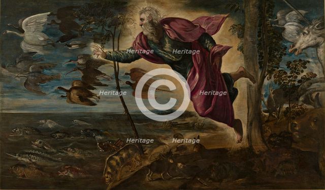 The Creation of the Animals, 1550-1552.