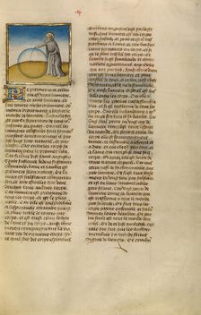 The Creation of the Heavens; Miroir Historial, about 1475. Creator: Unknown