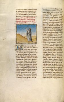 The Creation of the Stars; Miroir Historial, about 1475. Creator: Unknown