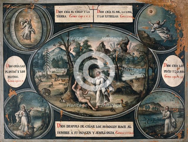 The Creation: episodes in the book of Genesis. Creator: Unknown.