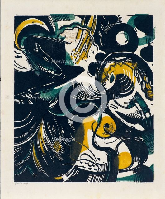 The creation story II (Genesis II), 1914.
