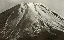 The Crest of Fuji 1910. Creator: Herbert Ponting
