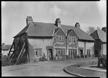 The Crescent, Moira, Ashby Woulds, North West Leicestershire, Leicestershire, 1955. Creator: Ministry of Works