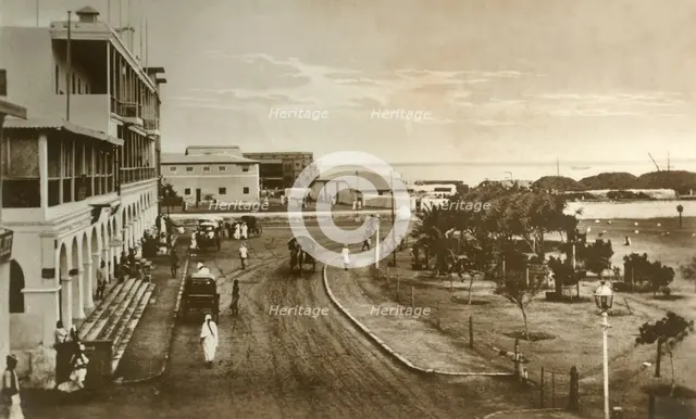 'The Crescent, Aden', c1918-c1939. Creator: Unknown.