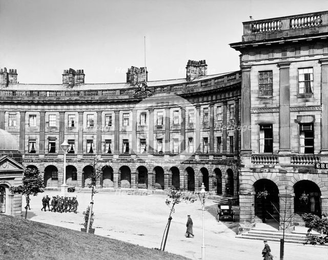 The Crescent, Buxton, Derbyshire, July 1915. Creator: S Baddley.