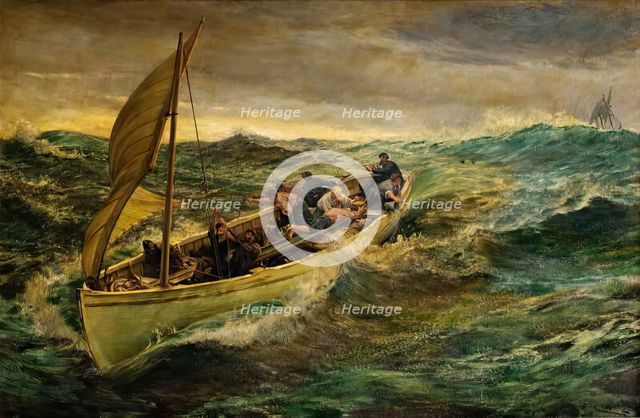 The Crew, 1902. Creator: Charles Napier Hemy.