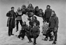 The Crew of the Fram after their Second Winter. About 24 February, 1895 1895 (1897)