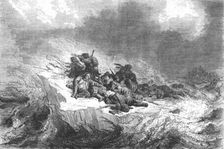 The Crew of the Hansa on an Ice-Floe; German Artic Voyages 1875. Creator: Unknown