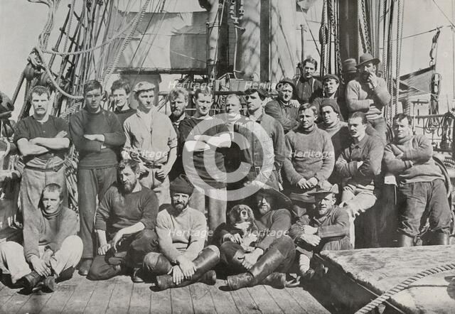 'The Crew of the 'Terra Nova', c1910–1913, (1913). Artist: Herbert Ponting.