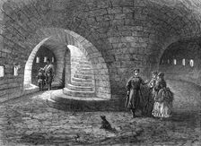 The Crimea Revisited: interior of the Round Tower of the Malakoff, 1869. Creator: Unknown