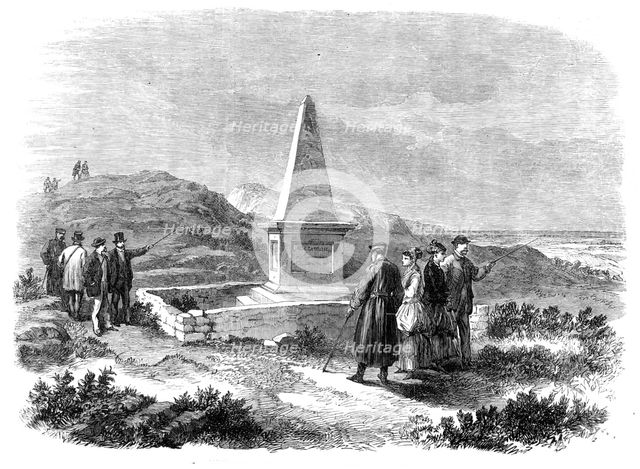 The Crimea Revisited: monument at the Salient of the Redan, 1869. Creator: Unknown.