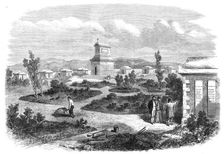 The Crimea Revisited: the French Cemetery, 1869. Creator: Unknown