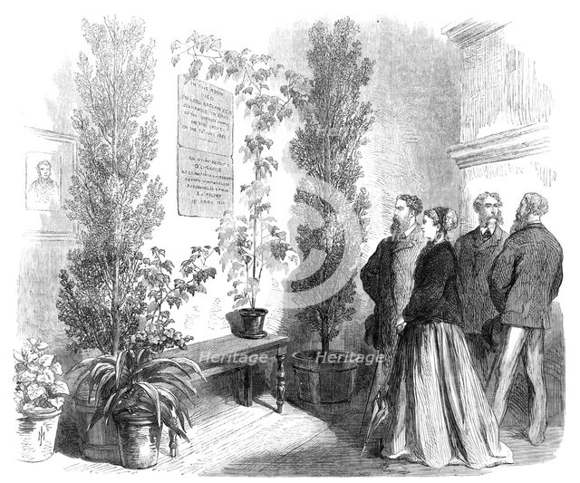 The Crimea Revisited: the room in which Lord Raglan died...near Sebastopol, 1869. Creator: Unknown.