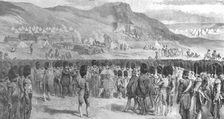 The Crimean War, 1854-56: Divine Service...before the Battle of Balaclava (1901). Creator: Unknown