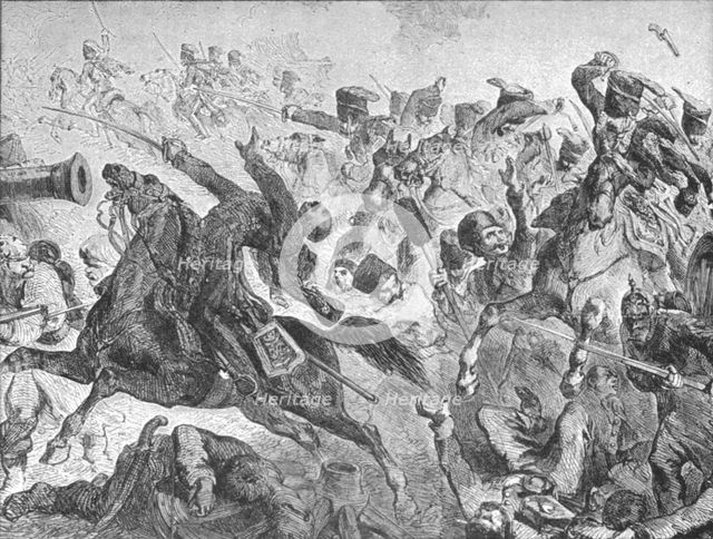 'The Crimean War, 1854-56: The Battle of Balaclava: The Charge of the Light Brigade, 1854', (1901).  Creator: Unknown.