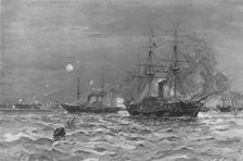 The Crimean War, 1854-56, The Bombardment of Sveaborg by the Baltic Fleet (1901). Creator: Stuff
