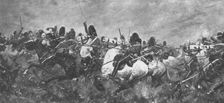 The Crimean War, 1854-56: The Rally of the Scots Greys...at Balaclava (1901). Creator: Unknown