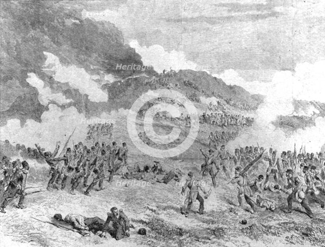 'The Crimean War, 1854-56: The Taking of Sebastopol: Storming the Redan, September 8, 1855', (1901). Creator: Unknown.