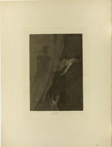 The Crimson Curtain, n.d. Creator: Félicien Rops