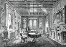 The Crimson Drawing-Room, Lansdown Tower, 1845. Creator: Unknown