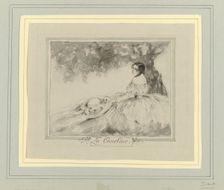 The Crinoline, c.1860. Creator: Anon
