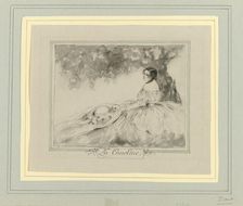 The Crinoline, c.1860. Creator: Anon