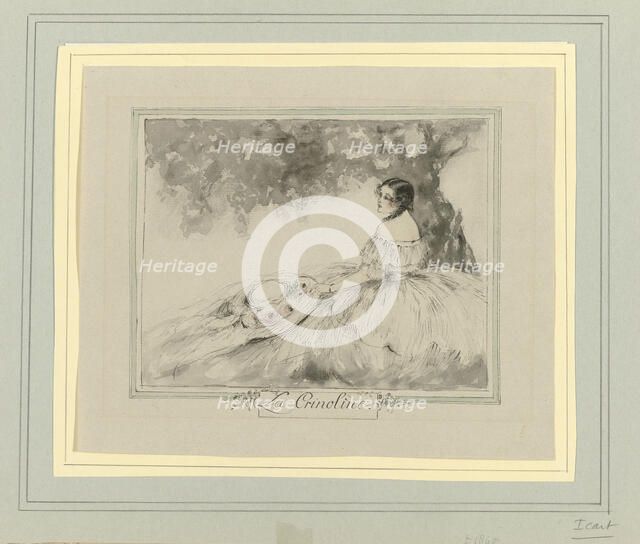 The Crinoline, c.1860. Creator: Anon.